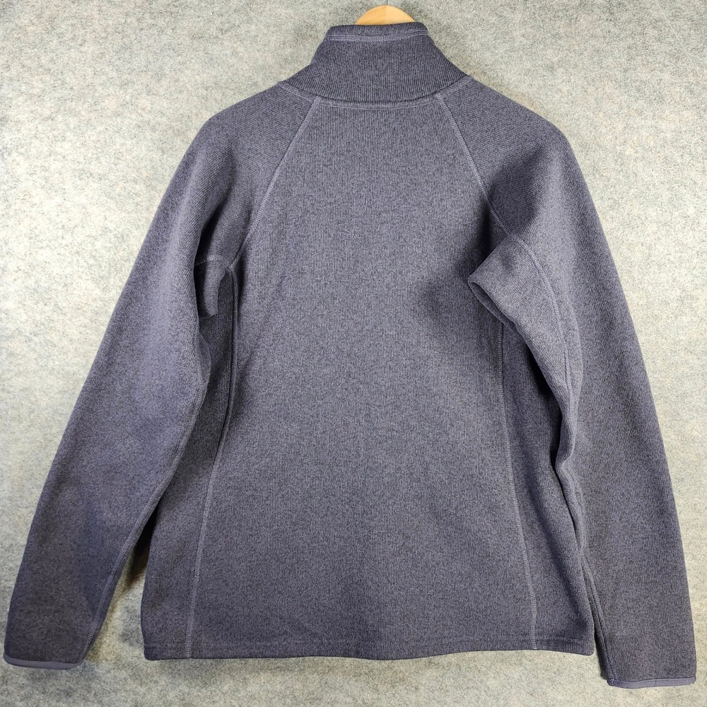 The North Face Womens XL Blue Sherpa Lined Full Zip Sweater Fleece Jacket Casual - Picture 15 of 16